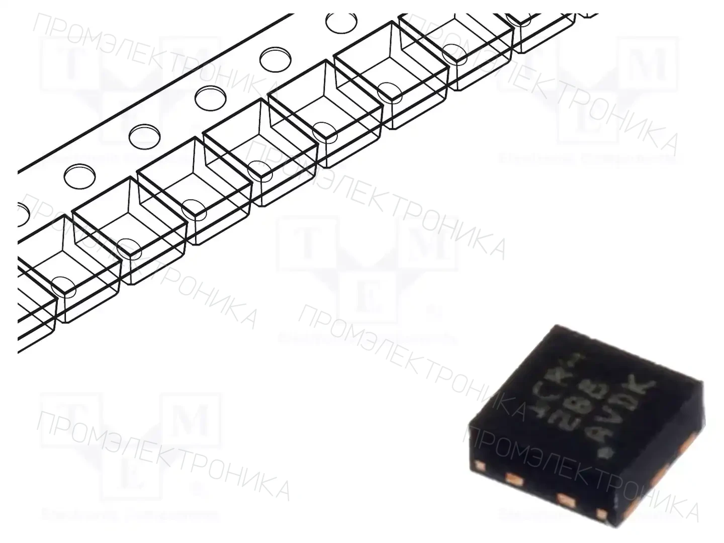 Texas Instruments TPS22810DRVR — Выключатели - микросхемы