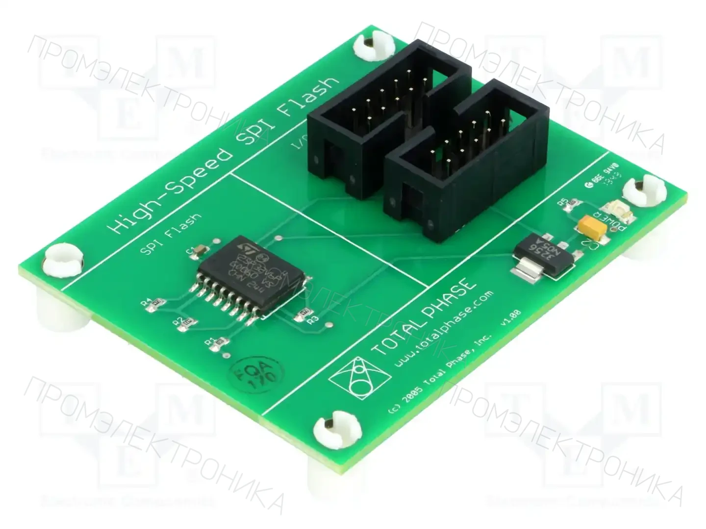 TOTAL PHASE SPI FLASH DEMO BOARD — Аксессуары к стартерным комплектам