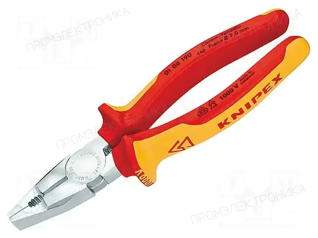 KNIPEX 01 06 190 — Изолированные клещи-кусачки