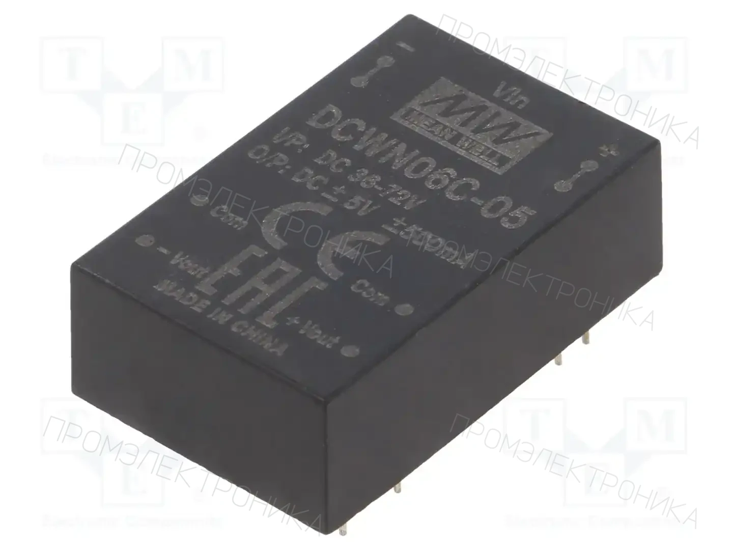 MEAN WELL DCWN06C-05 — Преобразователи DC/DC