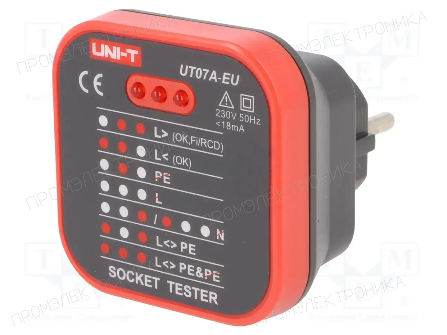 UNI-T UT07A-EU — Индикат., тестеры напряжен. и непрерывн