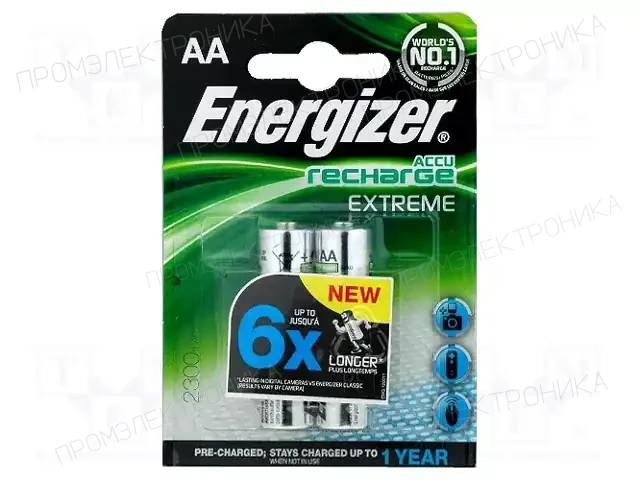 ENERGIZER 634998 — Аккумуляторы