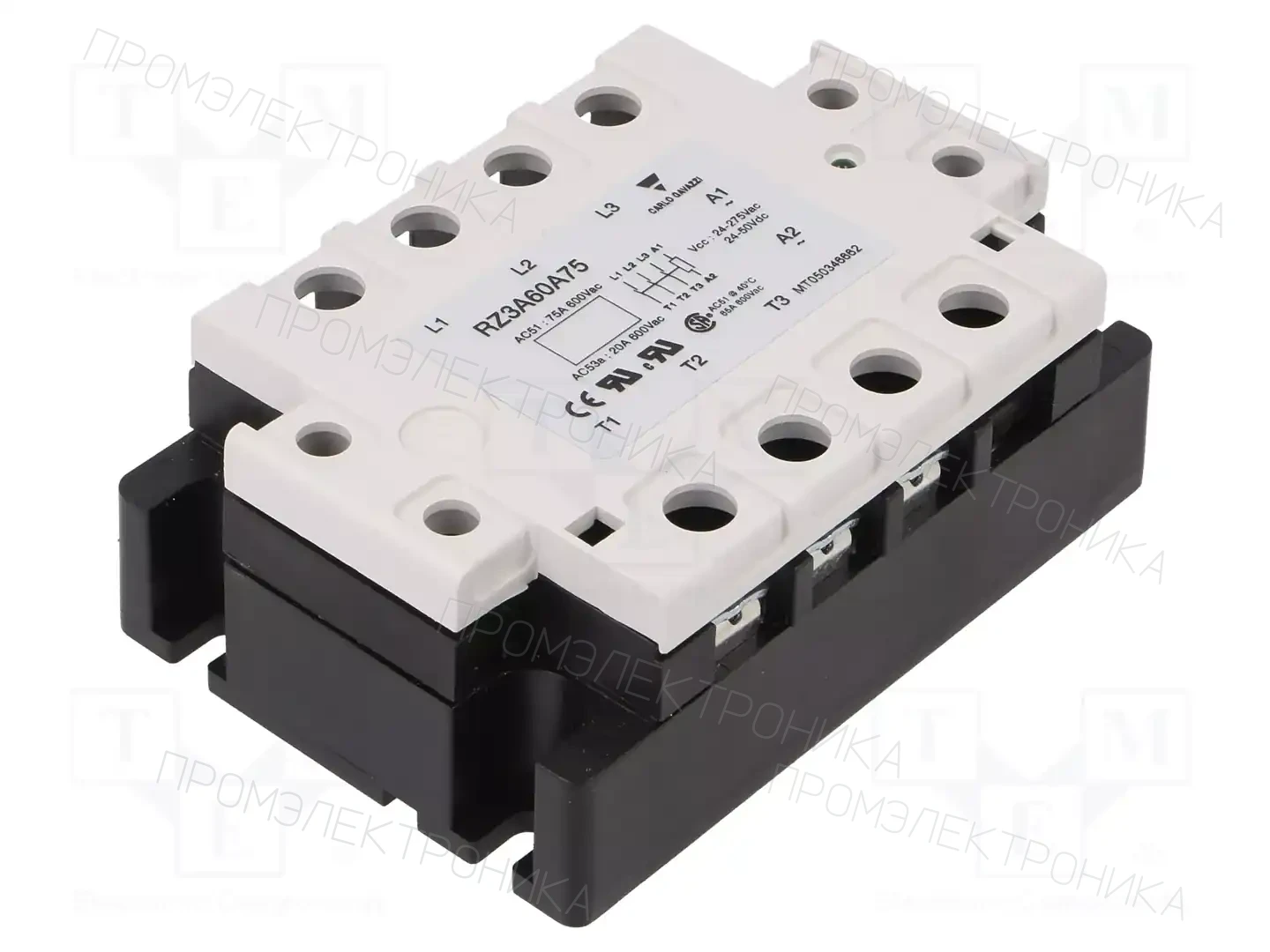 CARLO GAVAZZI RZ3A60A75 — Реле SSR трехфазные