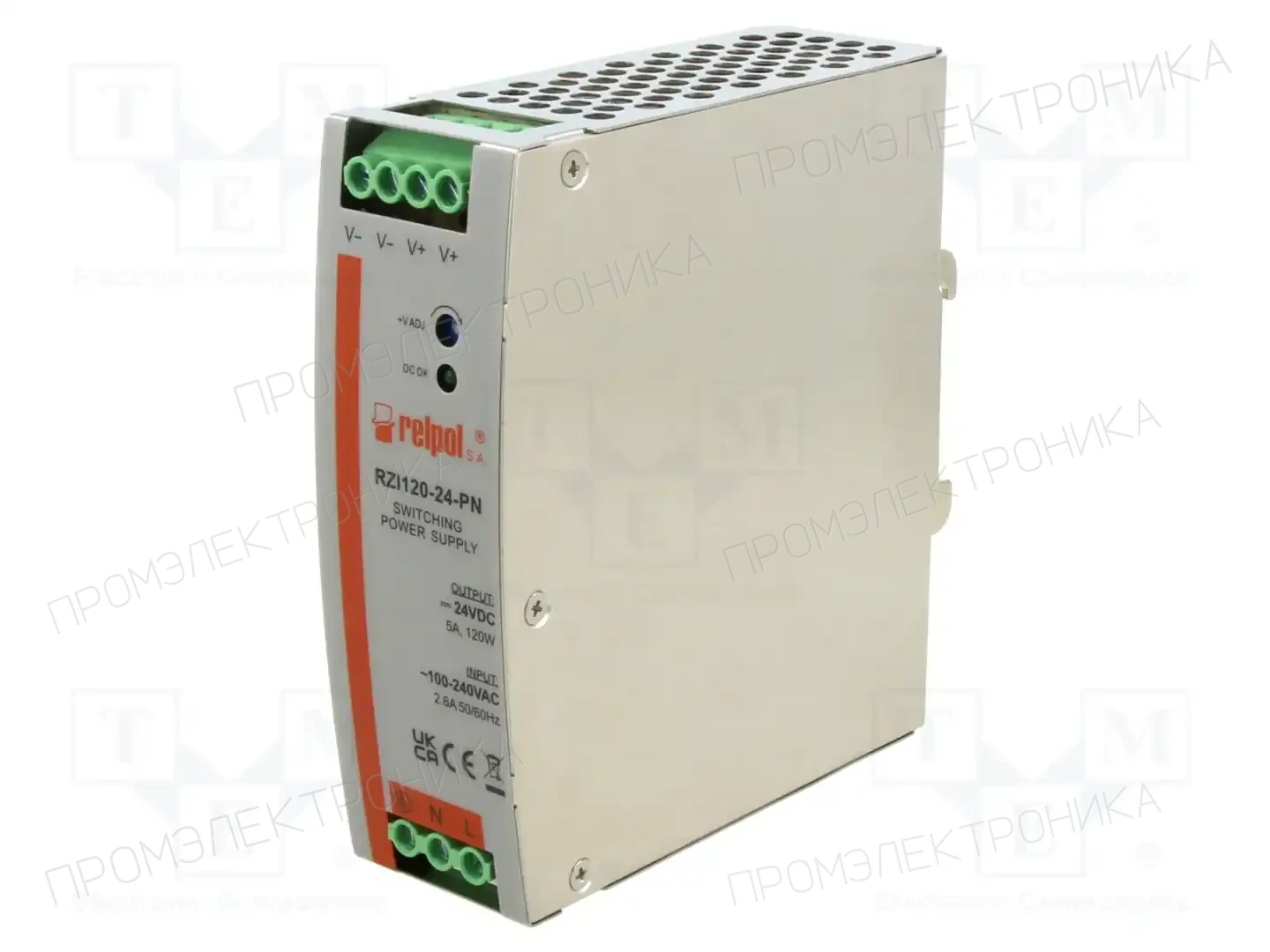 RELPOL RZI120-24-PN — Блоки питания на DIN-рейку