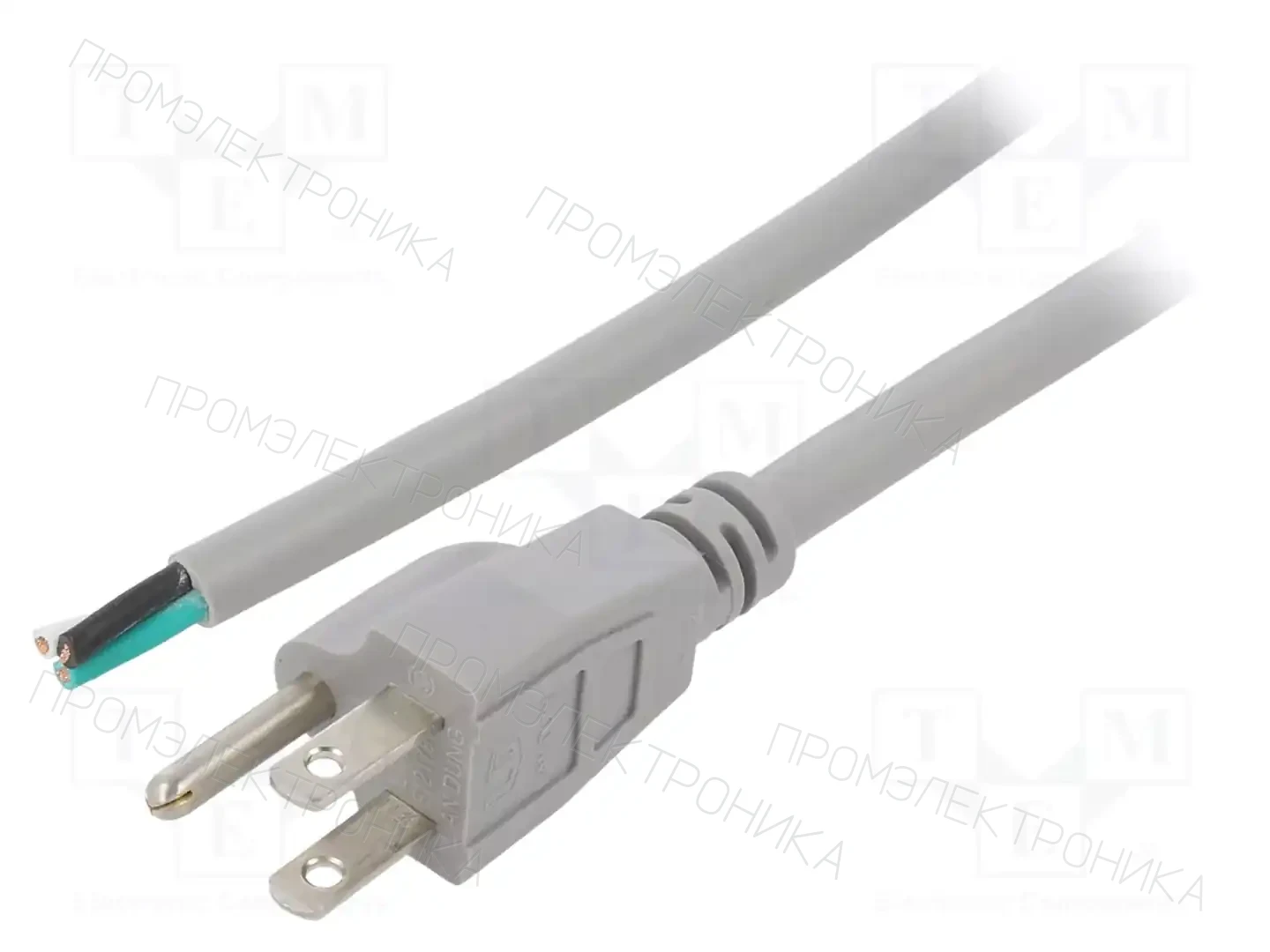 LIAN DUNG LT202 3X16AWG 105E.C 1.5M GRY — Кабели питания компьютерные и универс