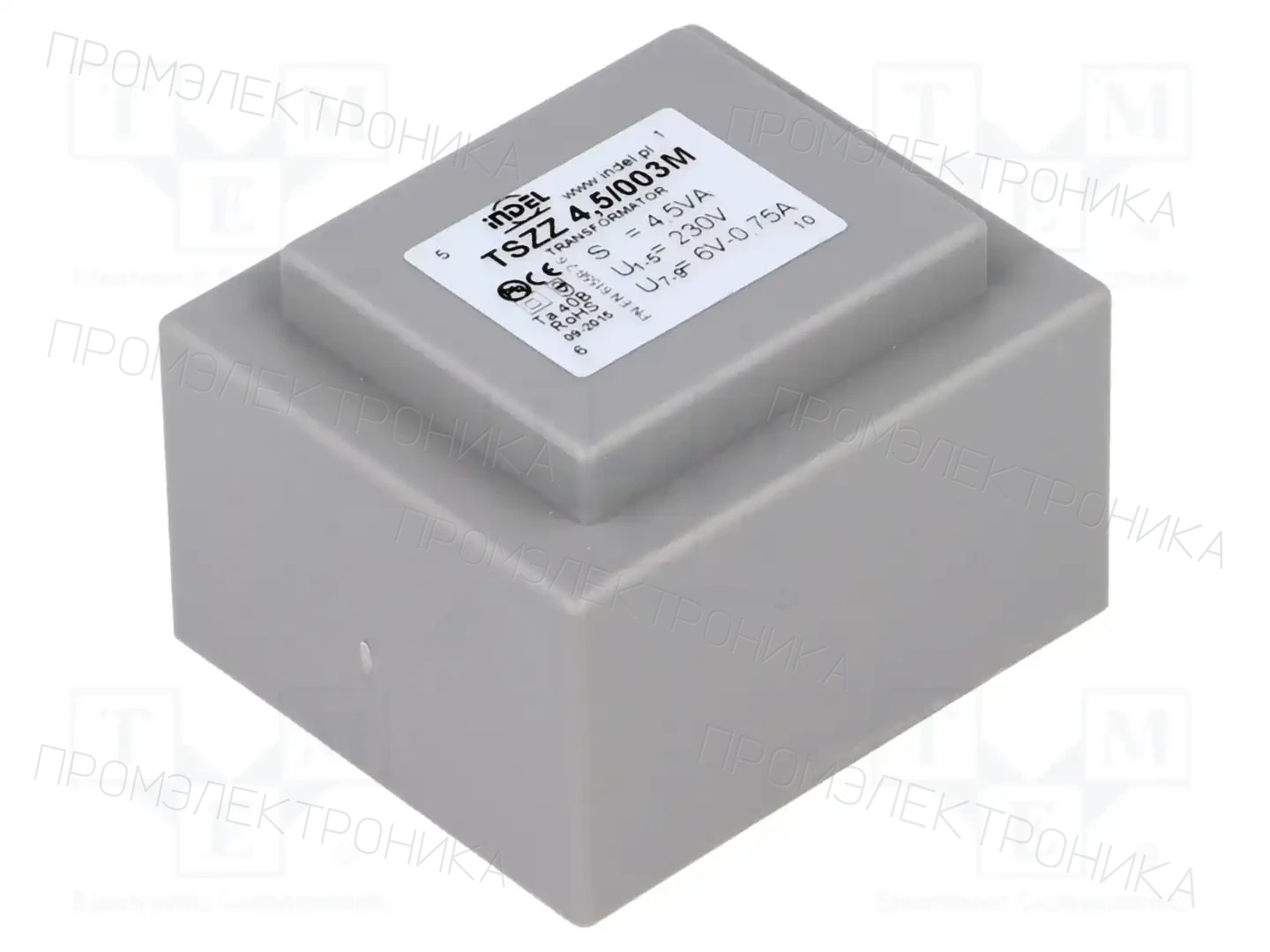 INDEL TSZZ4.5/003M — Трансформаторы PCB