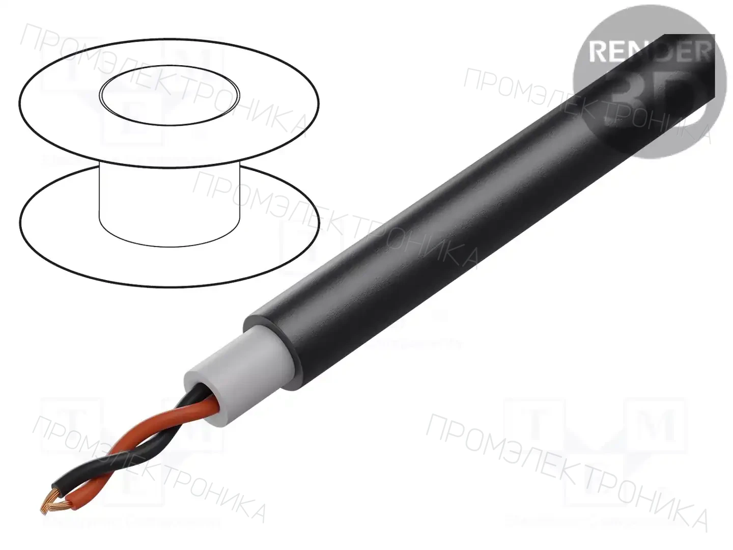 TASKER C277 BLACK — Провода для громкоговорителей