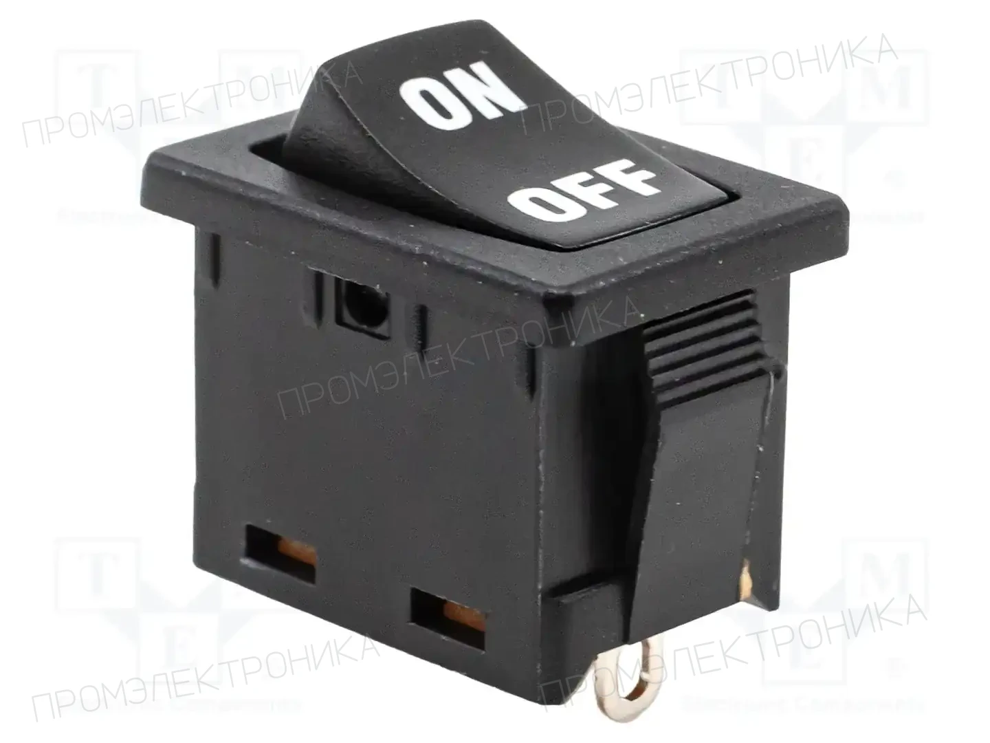 E-SWITCH R1966ABLKBLKIS — Переключатели типа Rocker