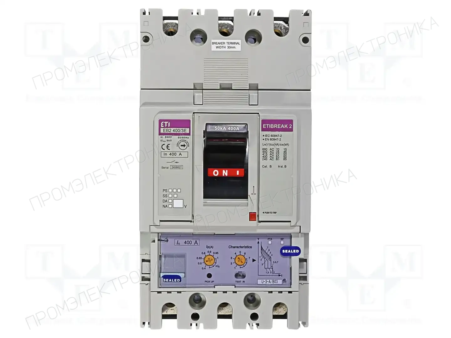 ETI POLAM EB2 400/3E 400A 3P — Разъединители