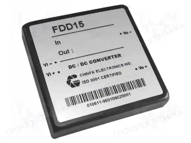 CHINFA ELECTRONICS FDD15-03S2 — Преобразователи DC/DC