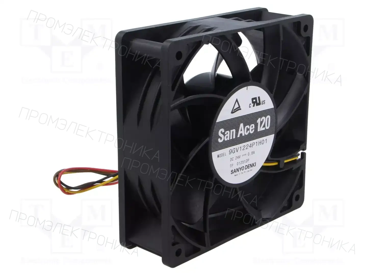 SANYO DENKI 9GV1224P1H01 — Вентиляторы DC 24V