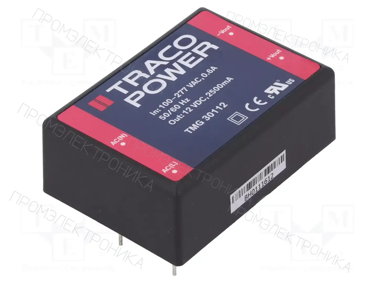 TRACO POWER TMG 30112 — Преобразователи AC/DC для PCB