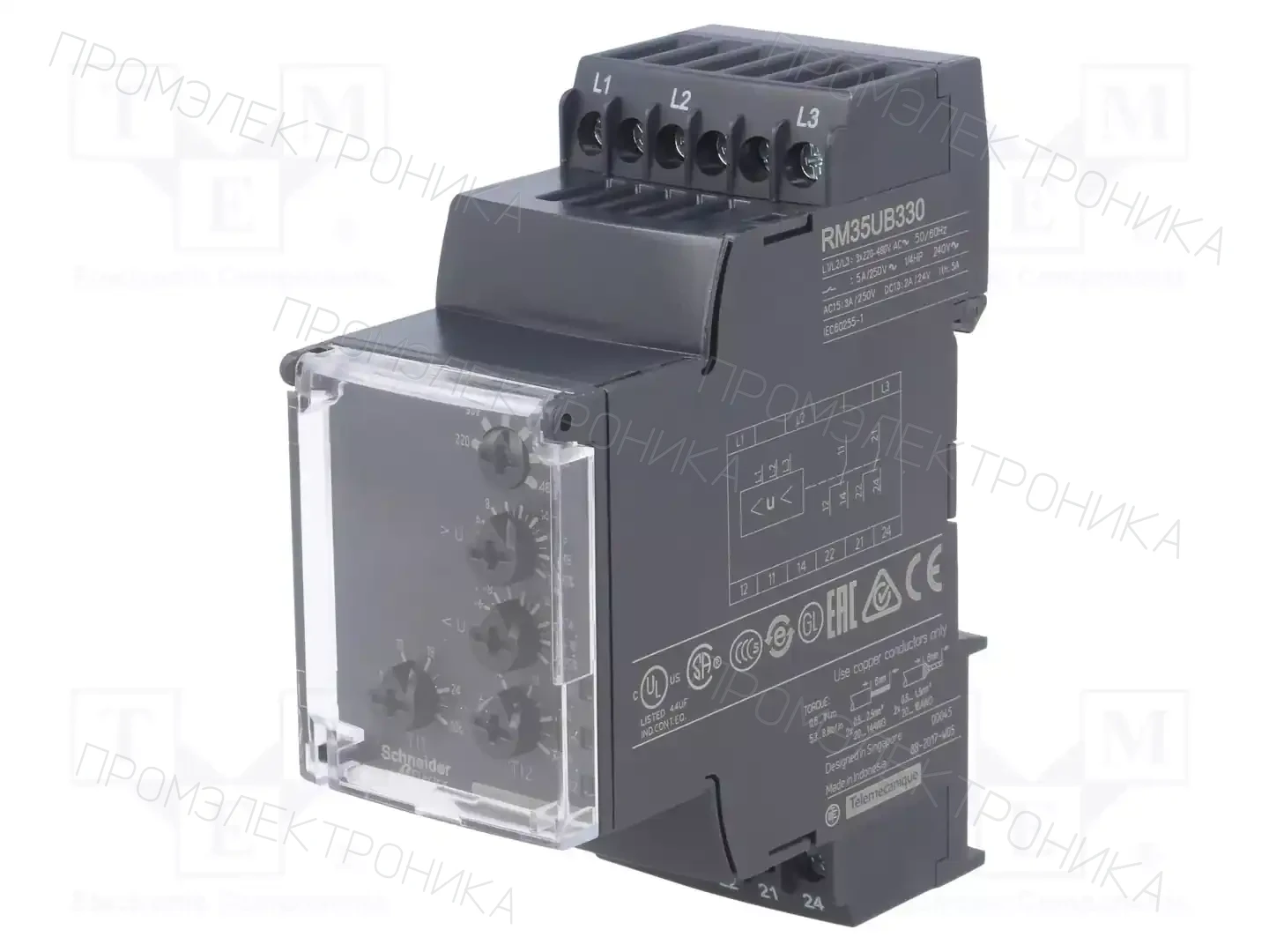 SCHNEIDER ELECTRIC RM35UB330 — Контрольные реле
