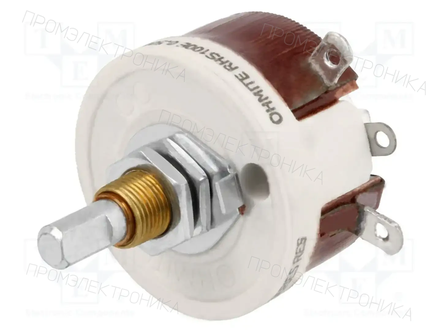 OHMITE RHS100E — Потенциометры однооборотные проволочные