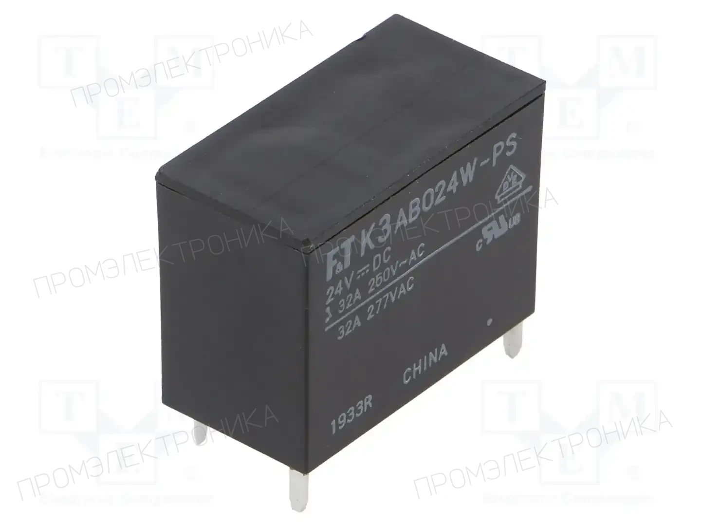 FCL Components FTR-K3AB024W-PS — Электромагнитное реле мощности