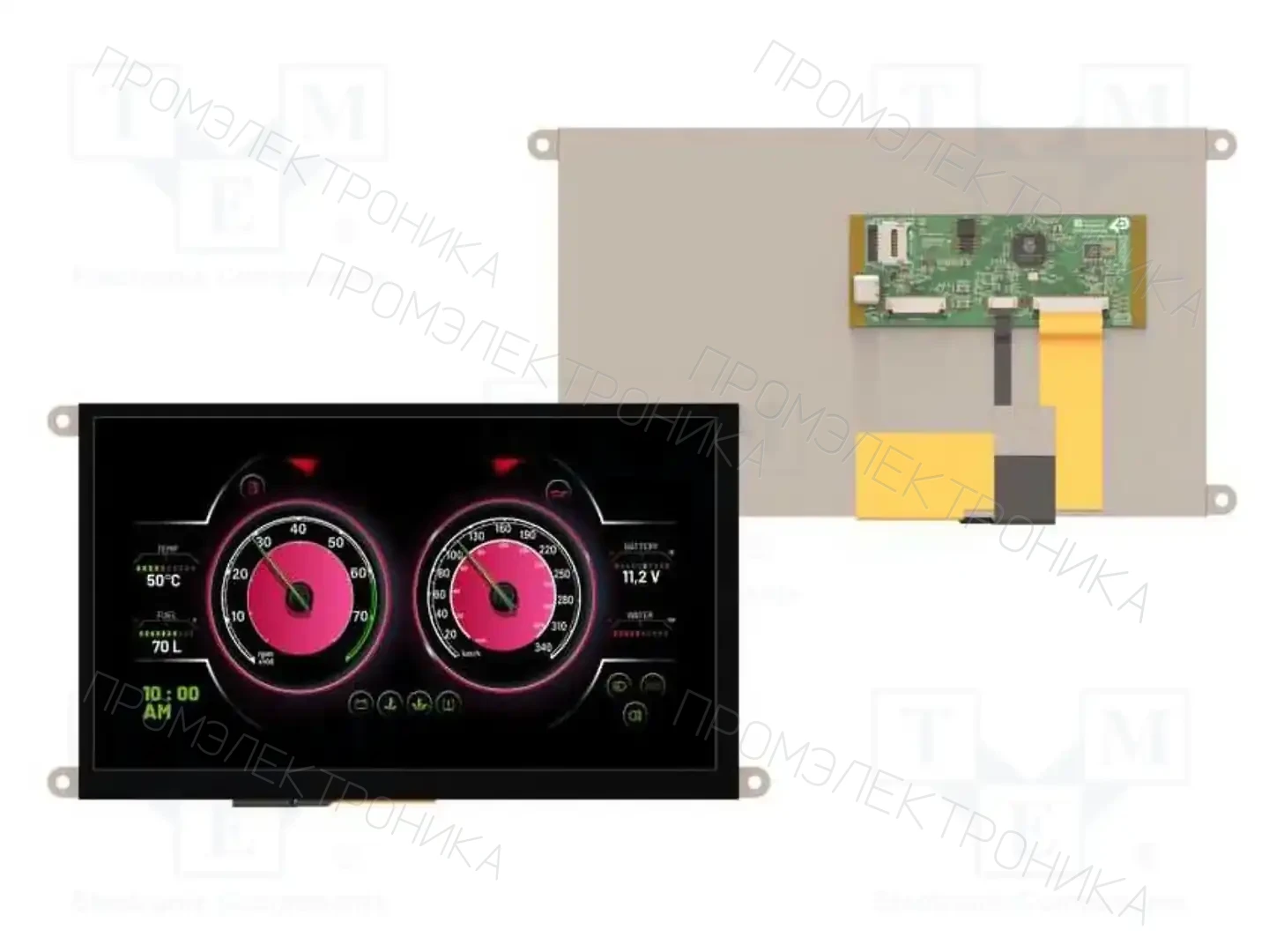 4D Systems RP2350-90CT — Интеллигентные дисплеи