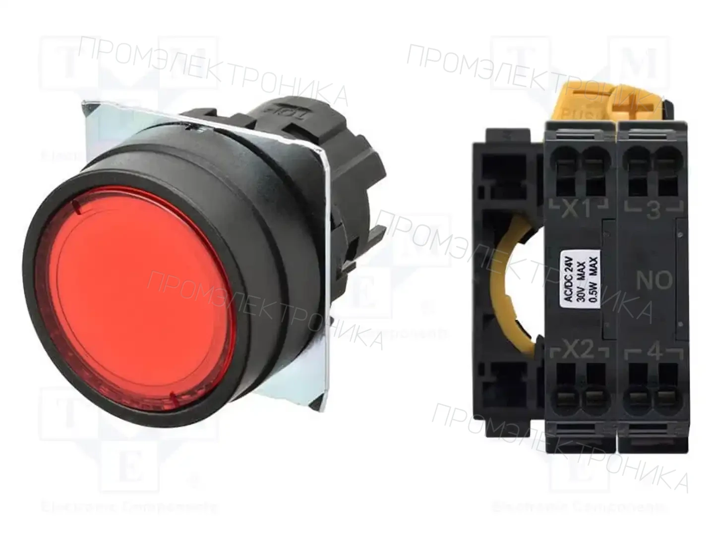 OMRON A22NL-BNA-TRA-P100-RC — Переключатели панельные стандартные 22мм