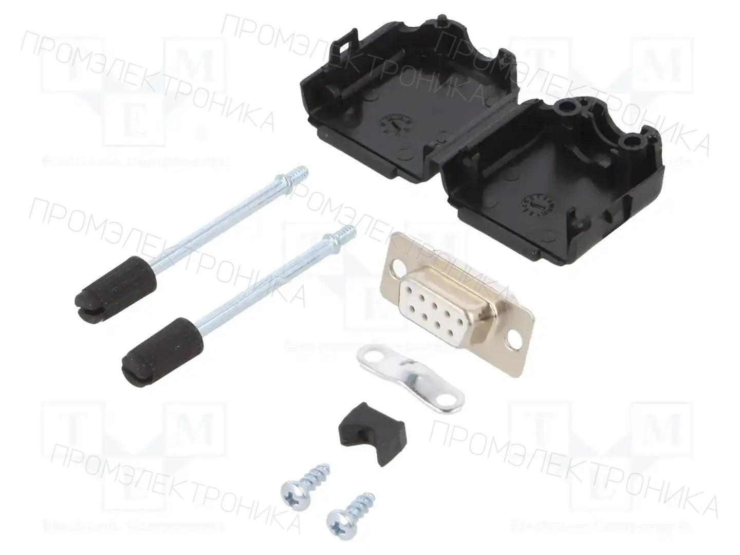 ENCITECH DPPK09-BK-DBS-W-K — Комплектные штекеры D-Sub
