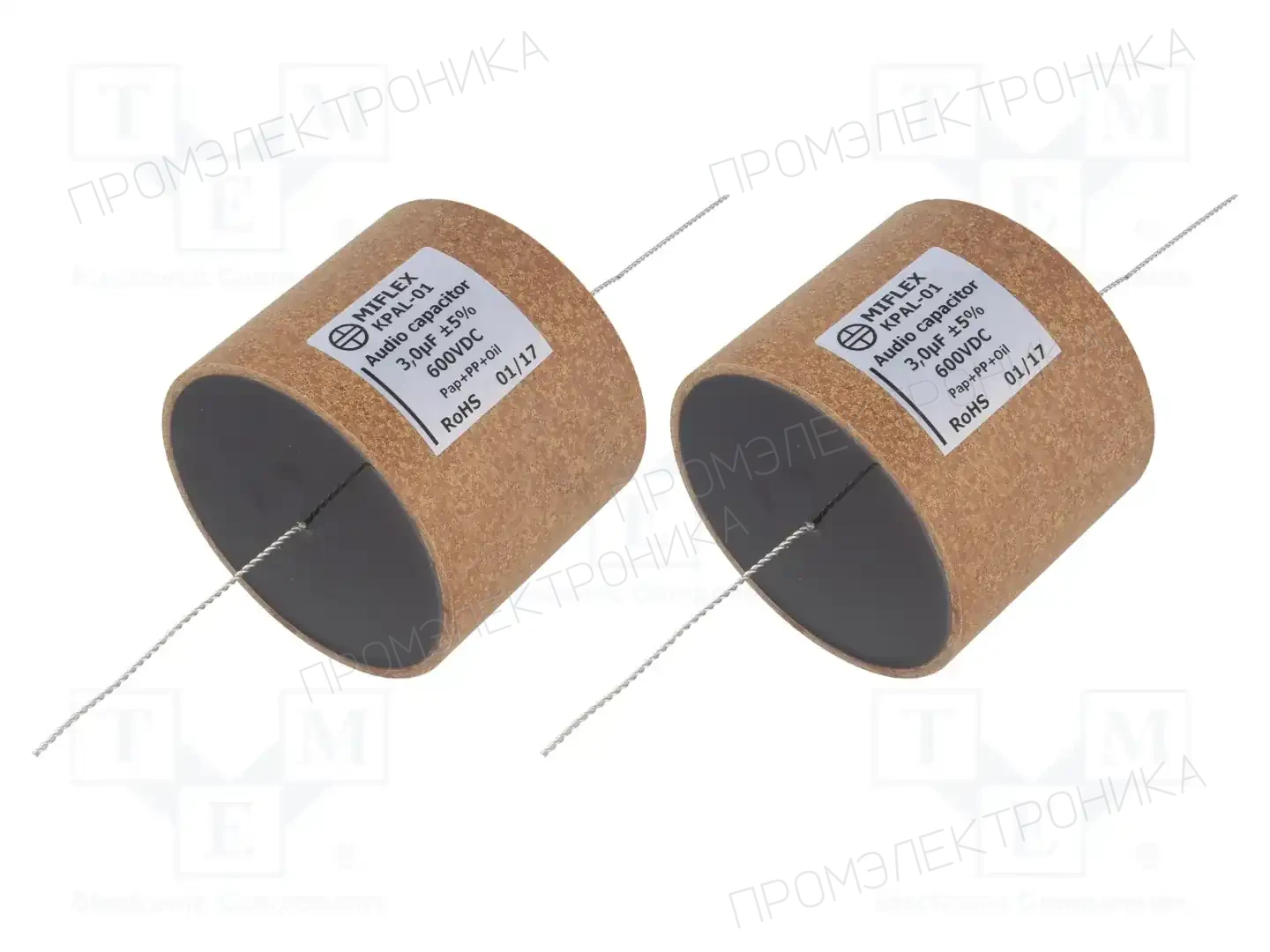 MIFLEX SOLUTIONS KPAL01H530J — Полипропиленовые конденсаторы аудио