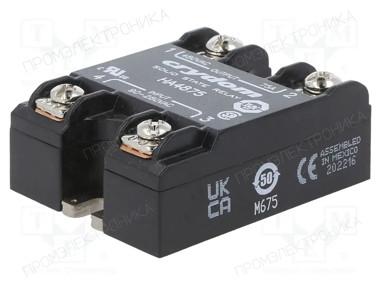 SENSATA / CRYDOM HA4875 — Реле SSR однофазные