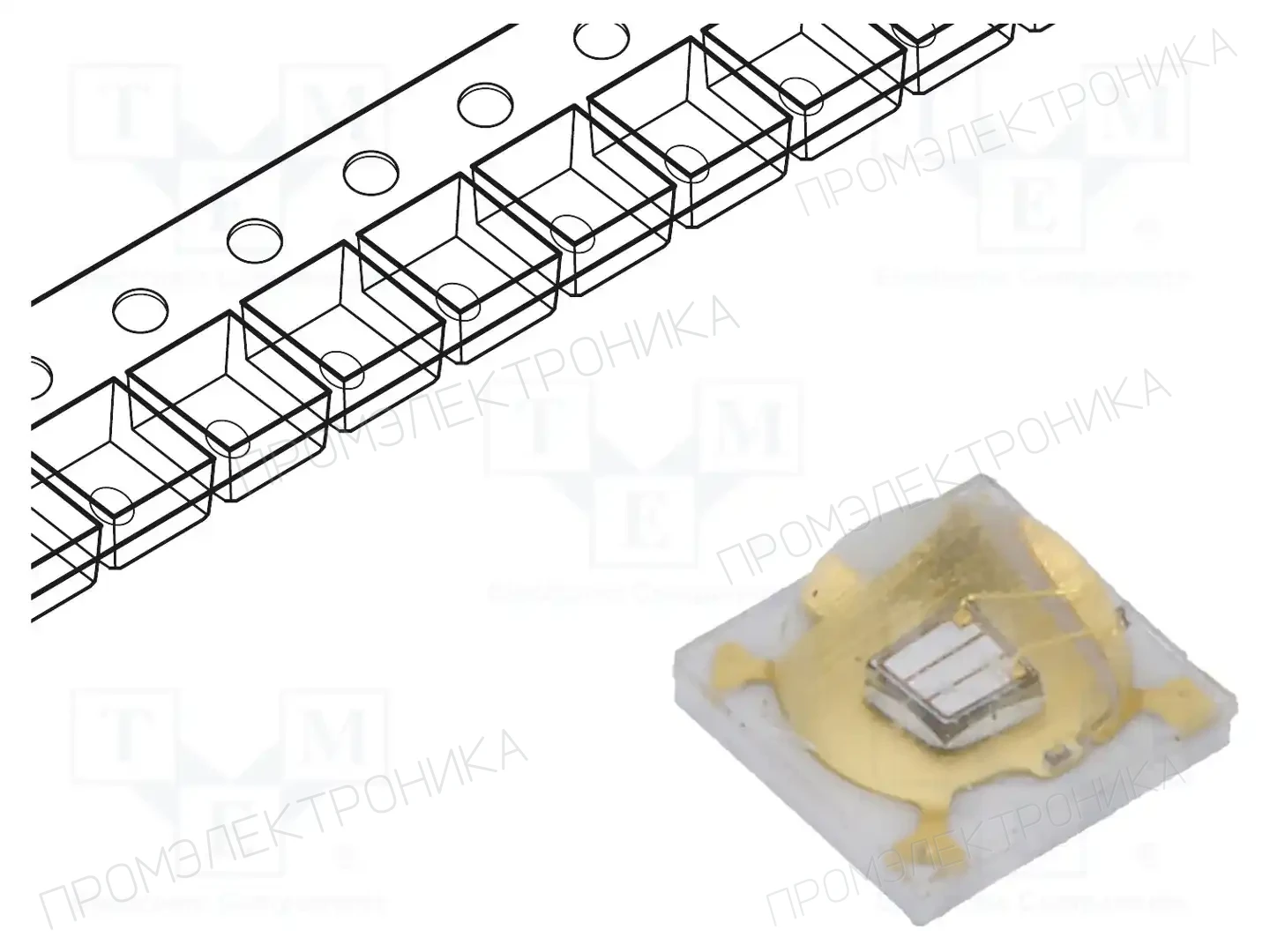 LITEON LTPL-C034UVD405 — Светодиоды УФ