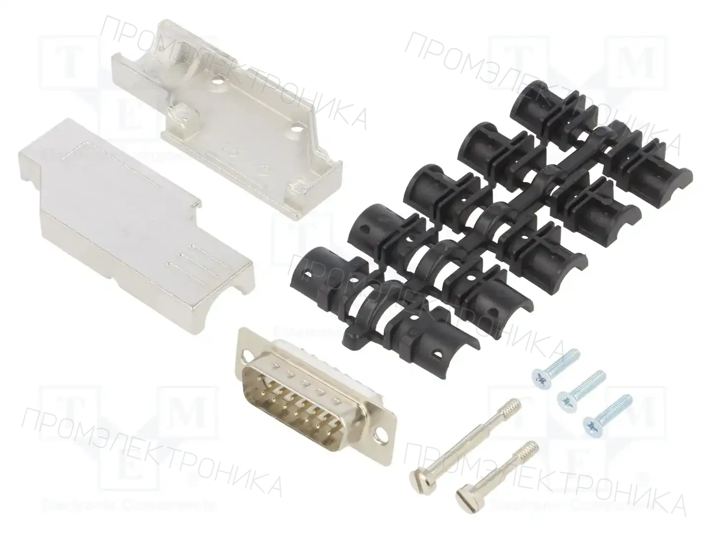 ENCITECH DCMR15-FK-DBP-W-K — Комплектные штекеры D-Sub