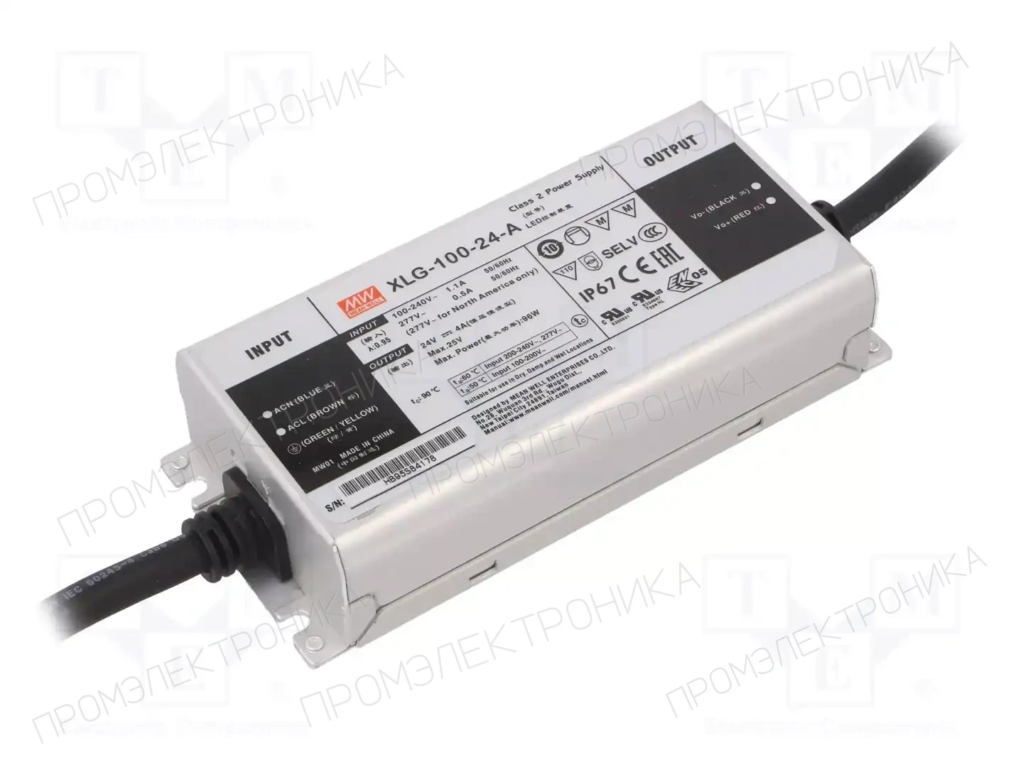 MEAN WELL XLG-100-24-A — Блоки питания для LED
