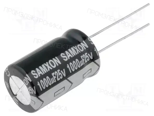 SAMXON EGT108M1EG20RR40P-R — Конденсаторы электролитические THT