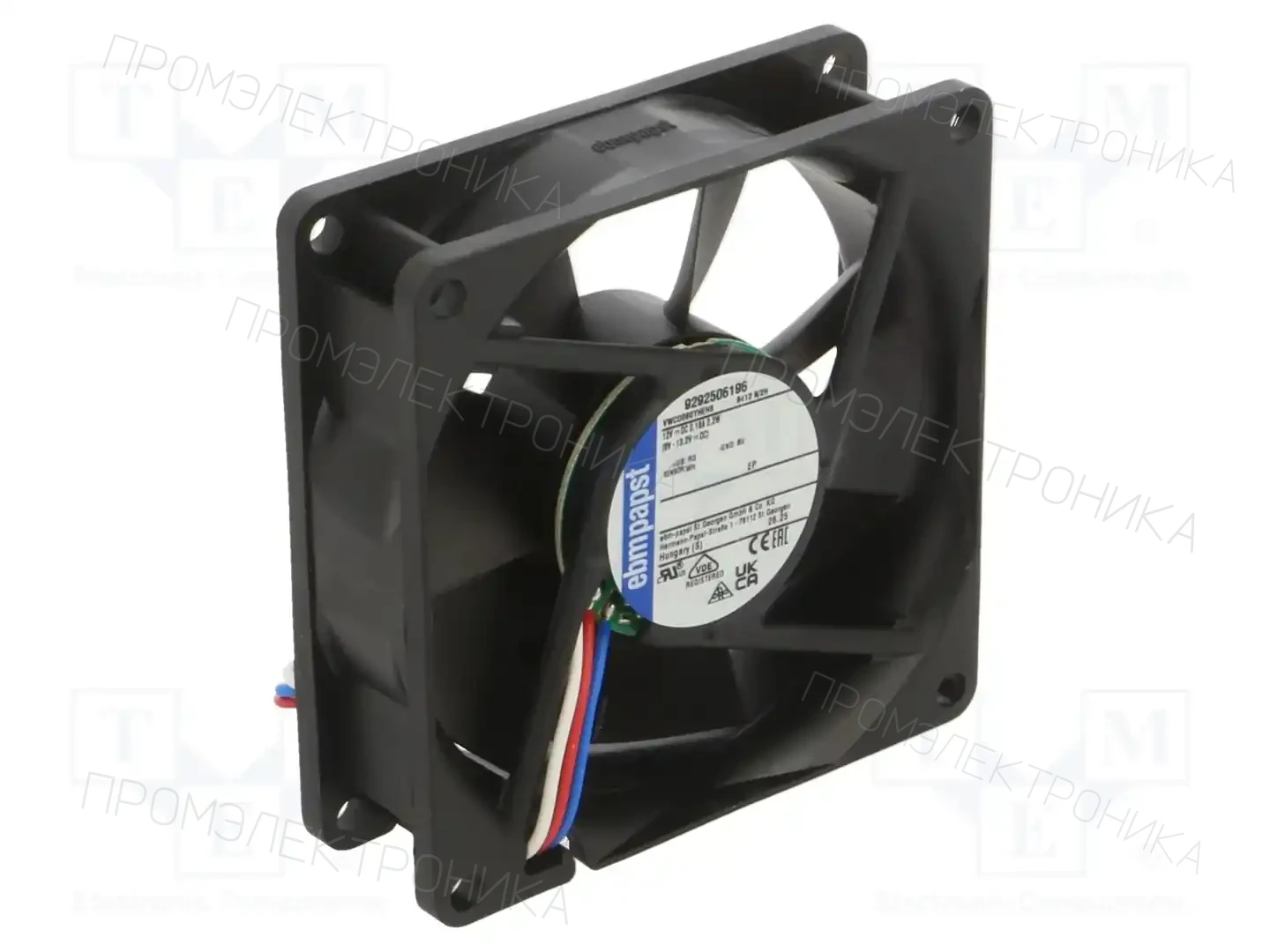 EBM-PAPST 8412N/2H — Вентиляторы DC 12V