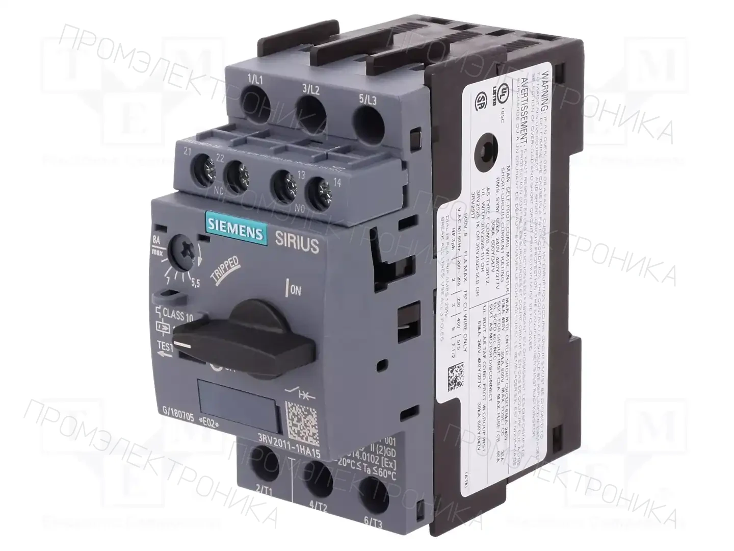 SIEMENS 3RV2011-1HA15 — Выключатели двигательные
