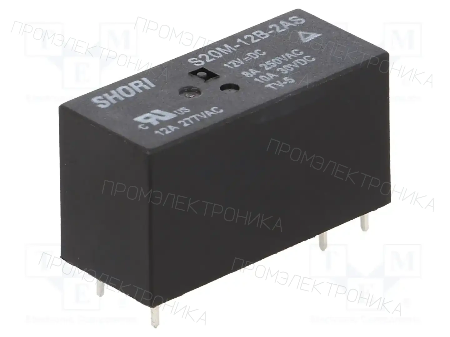 SHORI ELECTRIC S20M-12B-2AS — Реле электромагн. миниатюрные