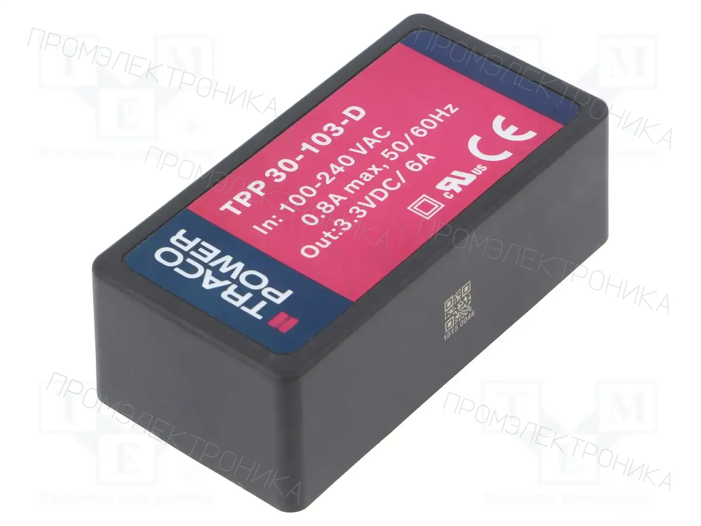TRACO POWER TPP 30-103-D — Преобразователи AC/DC для PCB