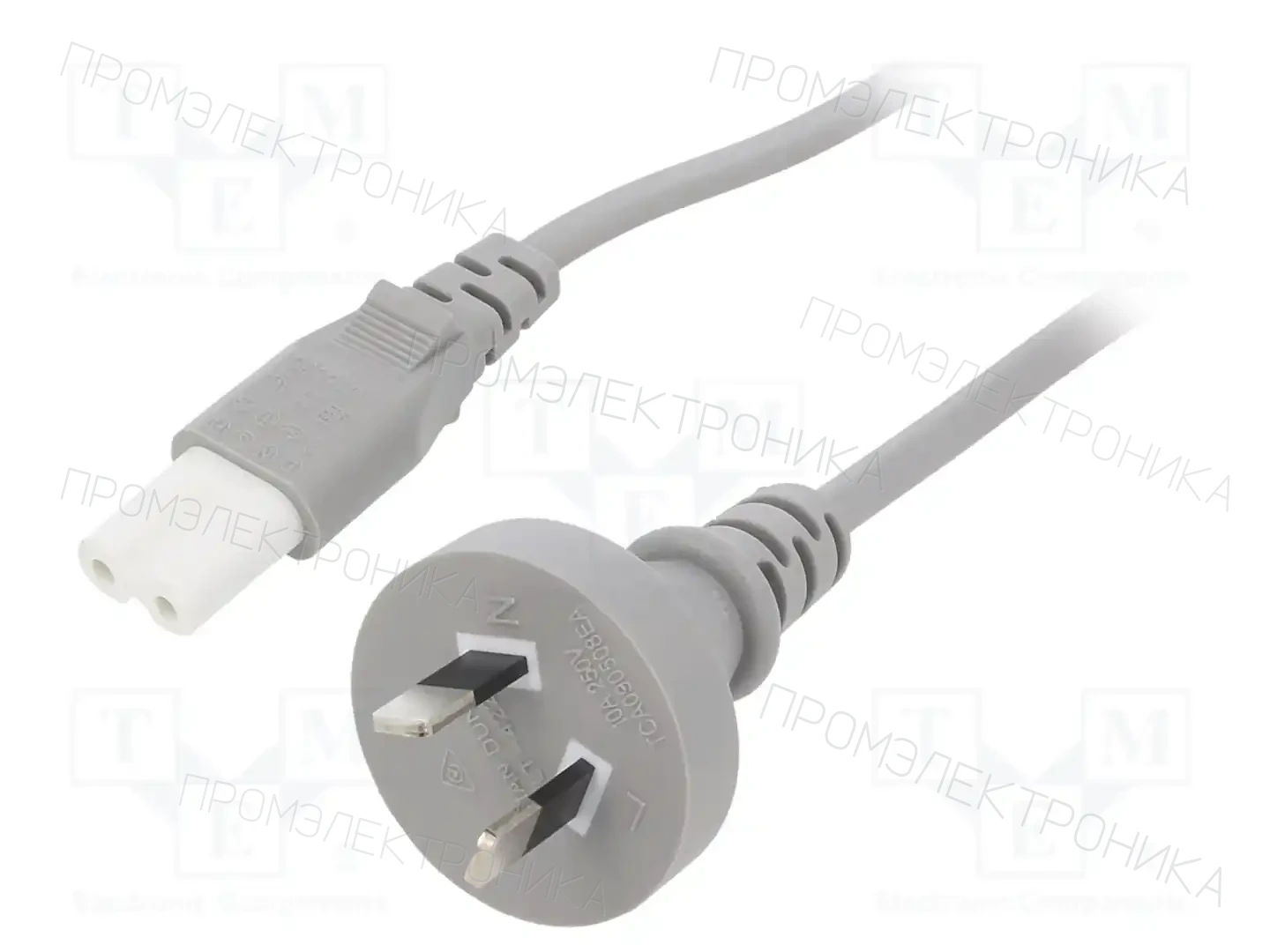 LIAN DUNG LT-422+503 H05VV-F 3X0.75 GRY 1M — Кабели питания компьютерные и универс