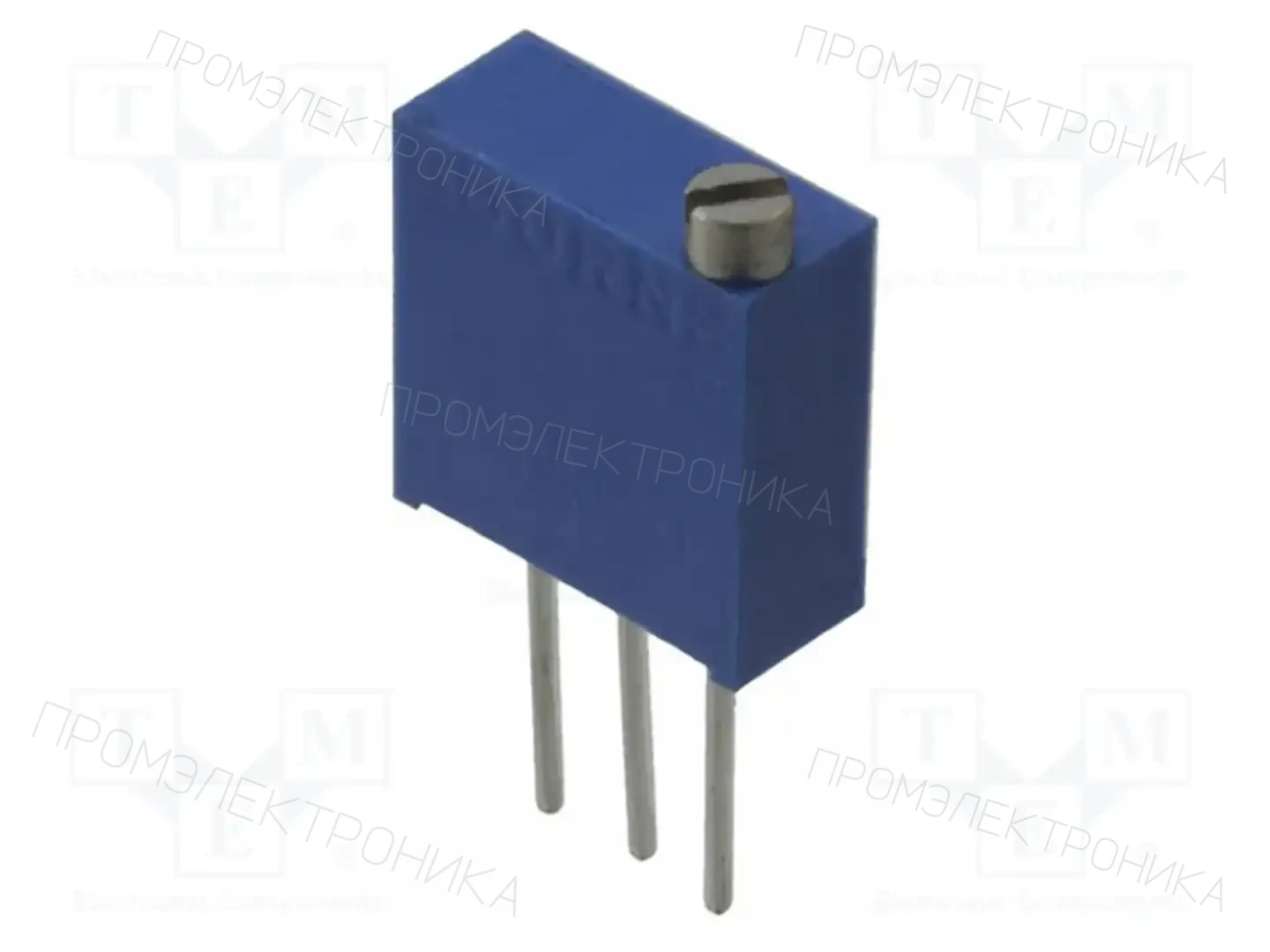 BOURNS 3292W-1-105 — Потенциометры THT многооборотные 3/8 дм