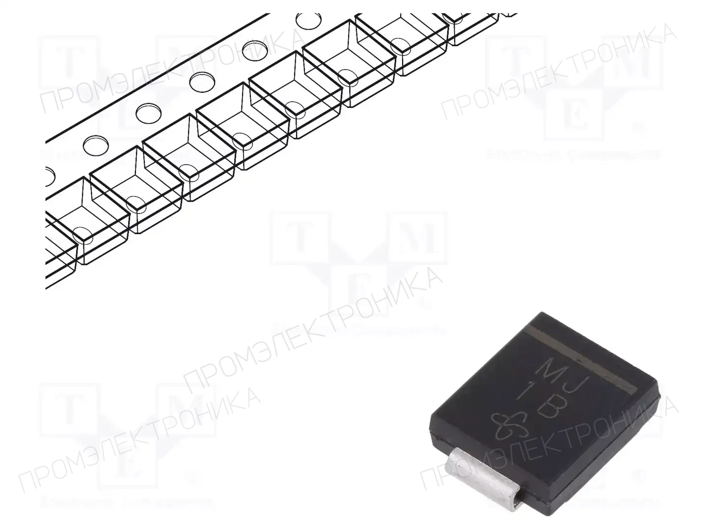VISHAY MURS360-E3/57T — Универсальные диоды SMD