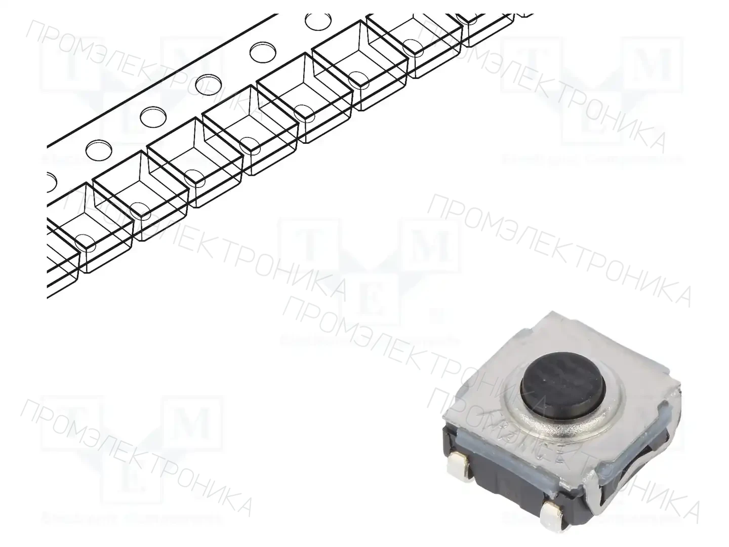 C&K KSC321J LFS — Микропереключатели TACT