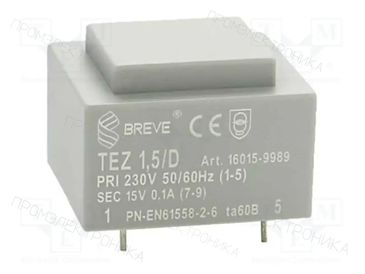 BREVE TUFVASSONS 16015-9989 — Трансформаторы PCB