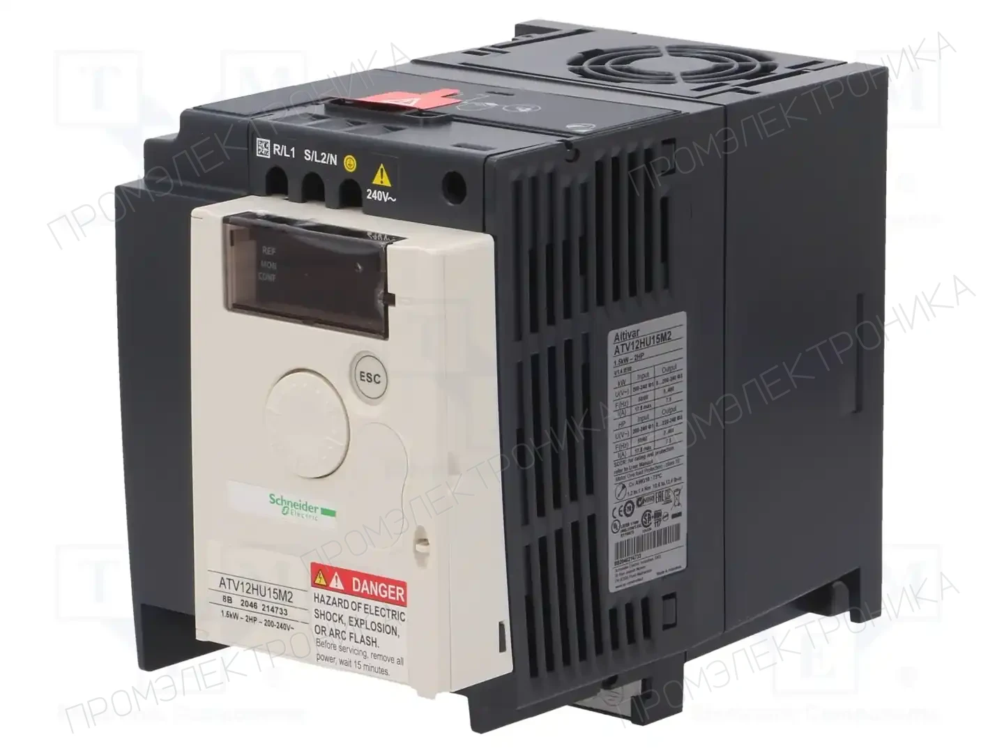 SCHNEIDER ELECTRIC ATV12HU15M2 — Однофазные инверторы