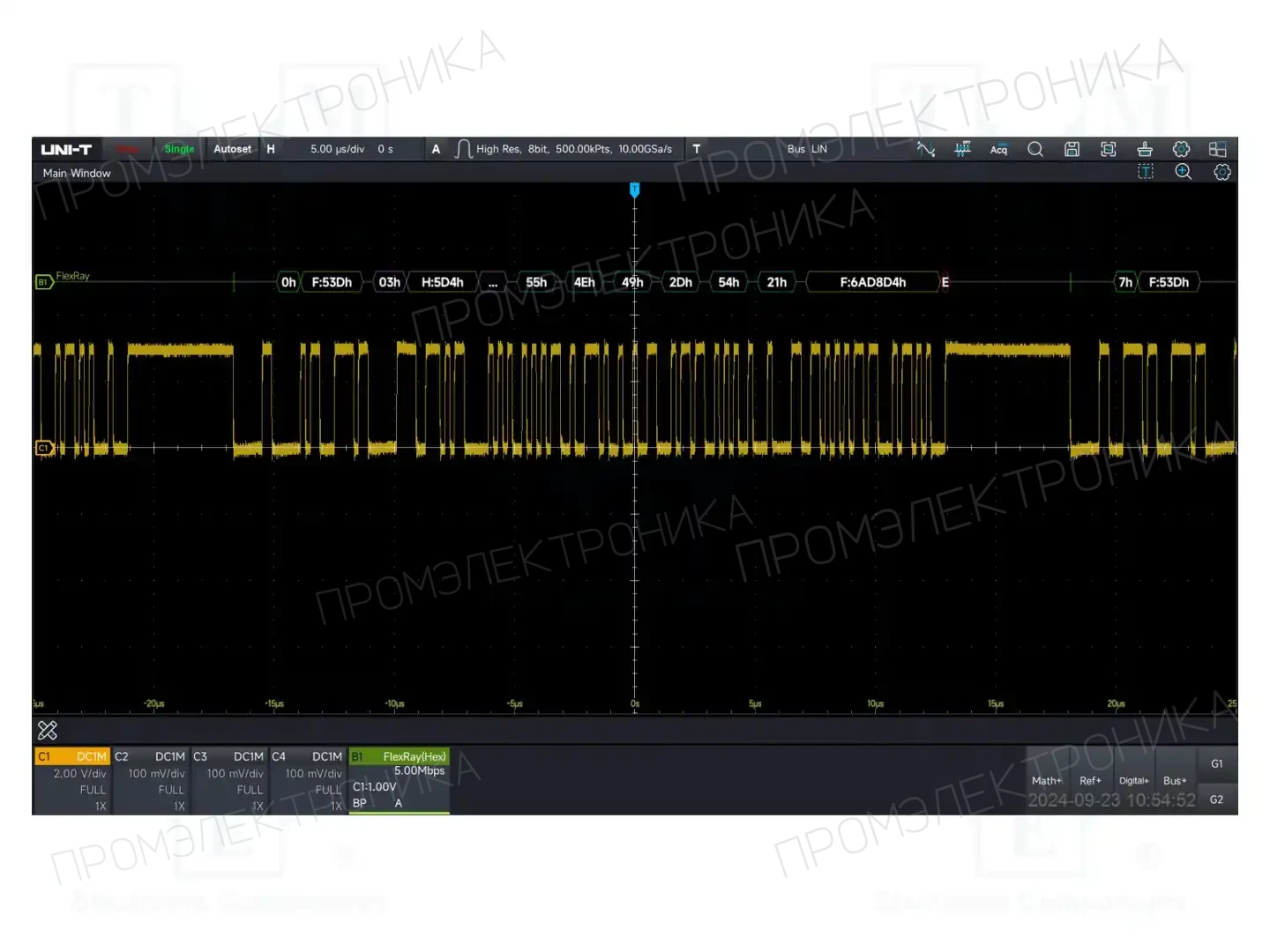 UNI-T MSO7000X-FLEX — Осциллоскопы цифровые