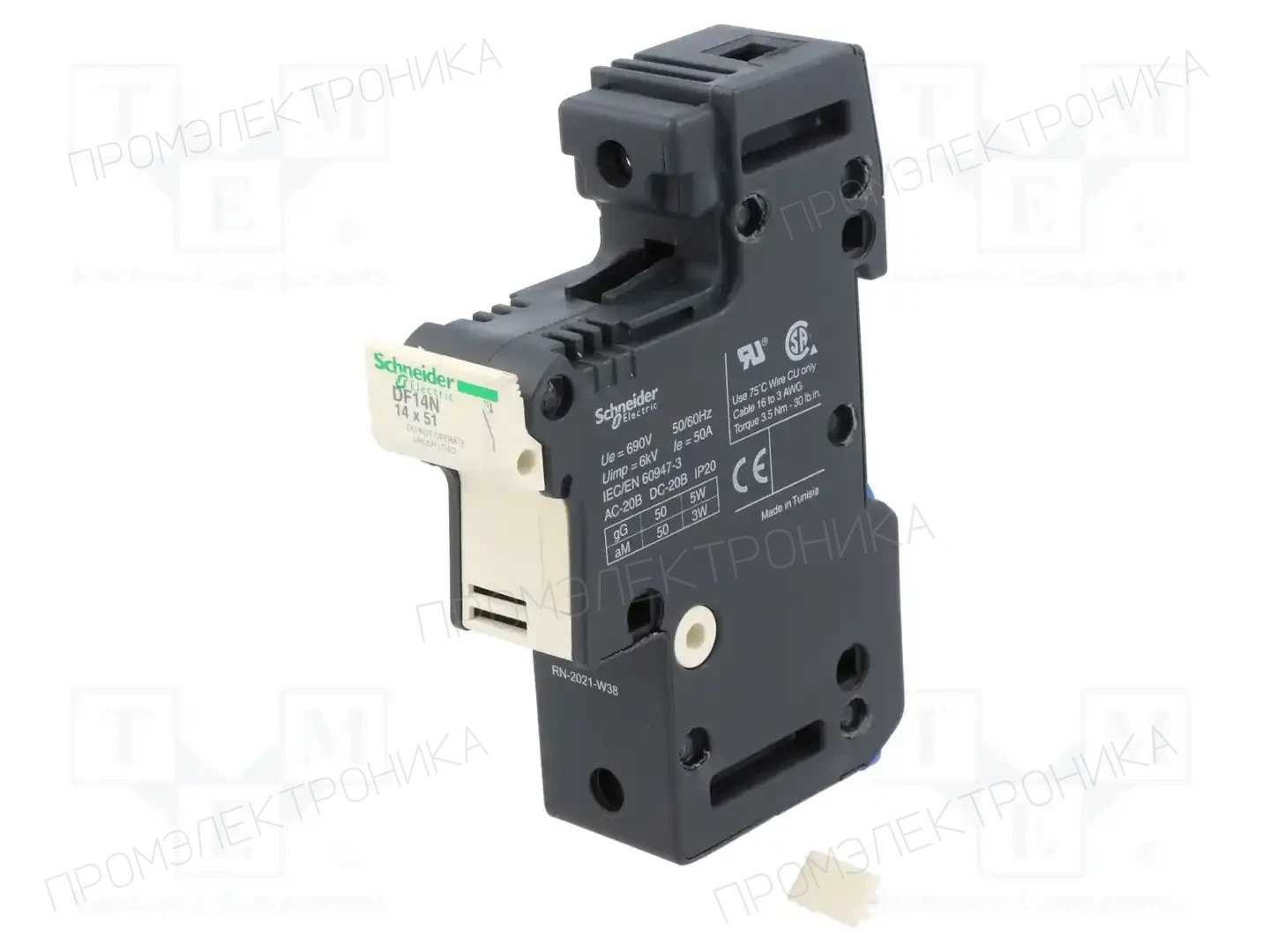 SCHNEIDER ELECTRIC DF14N — Гнезда предохранительные на DIN-рейку