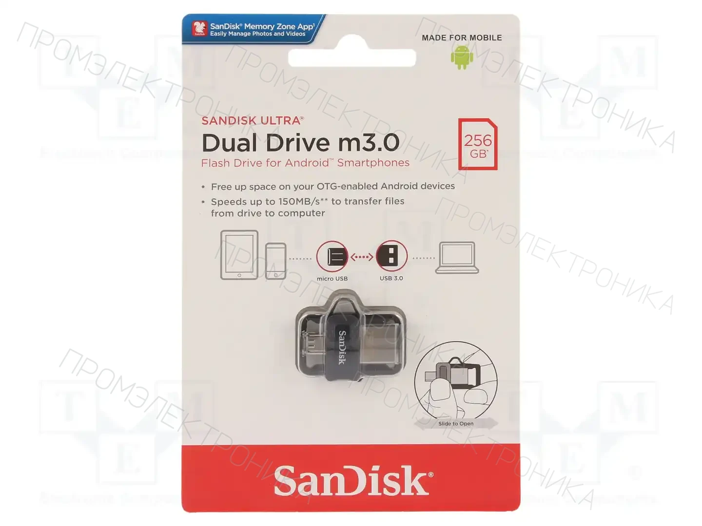 SANDISK SDDD3-256G-G46 — Флеш-накопители