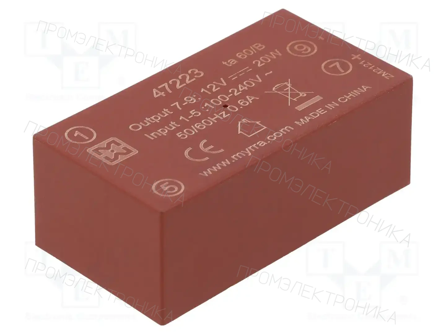 MYRRA 47223 — Преобразователи AC/DC для PCB