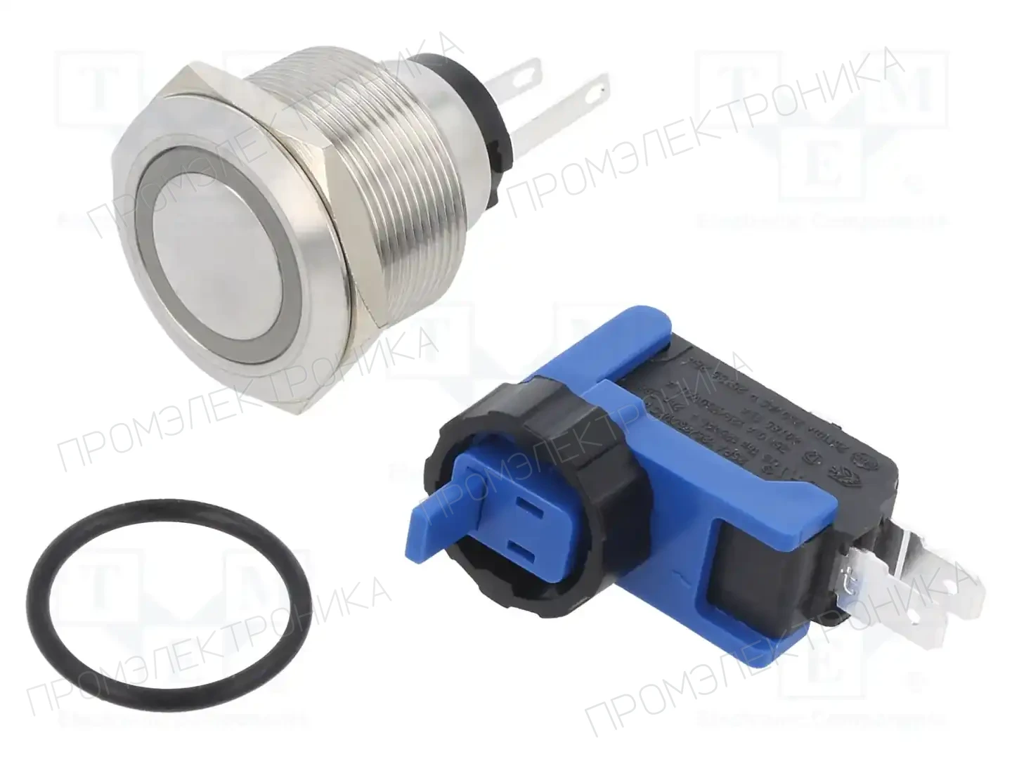 ONPOW LCA25-11ZE/Y/12V/S — Переключатели кнопочные
