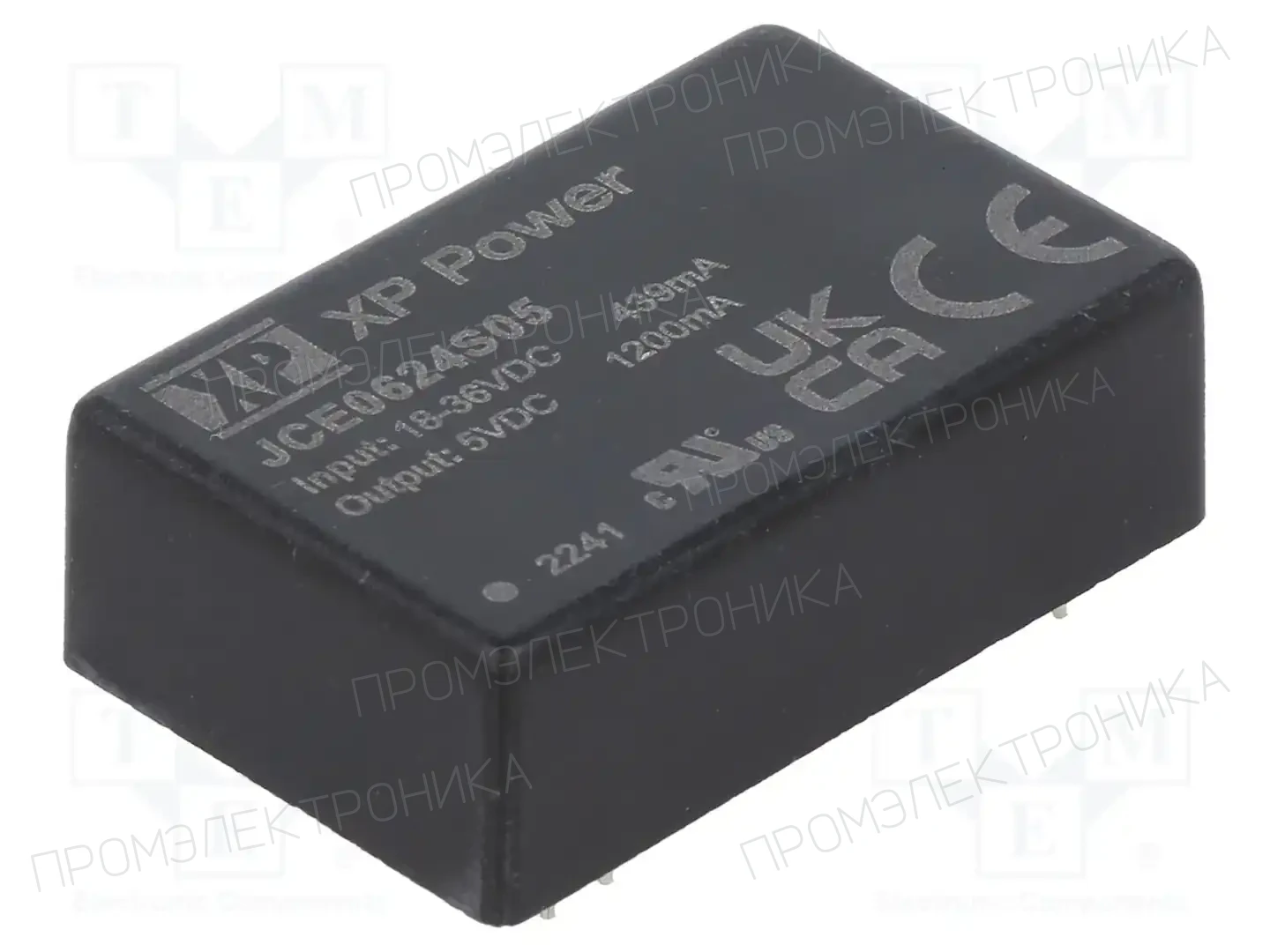 XP POWER JCE0624S05 — Преобразователи DC/DC