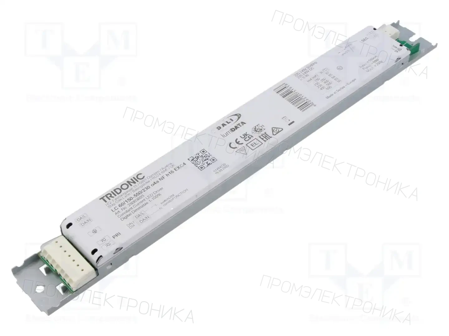 TRIDONIC LC 60/150-550/230 O4A NF H16 EXC4 — Блоки питания для LED