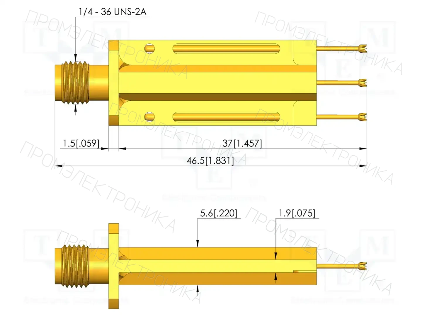 INGUN HFS-836 288 120 A 4588A51F50L — Измерительные щупы