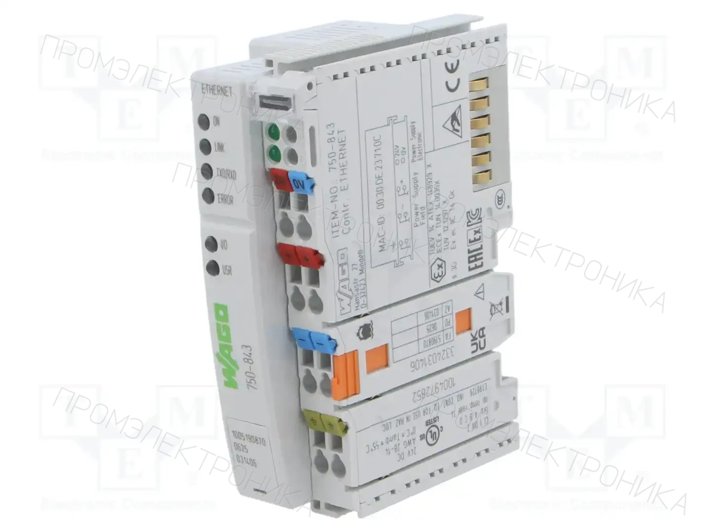 WAGO 750-843 — Контроллеры PLC