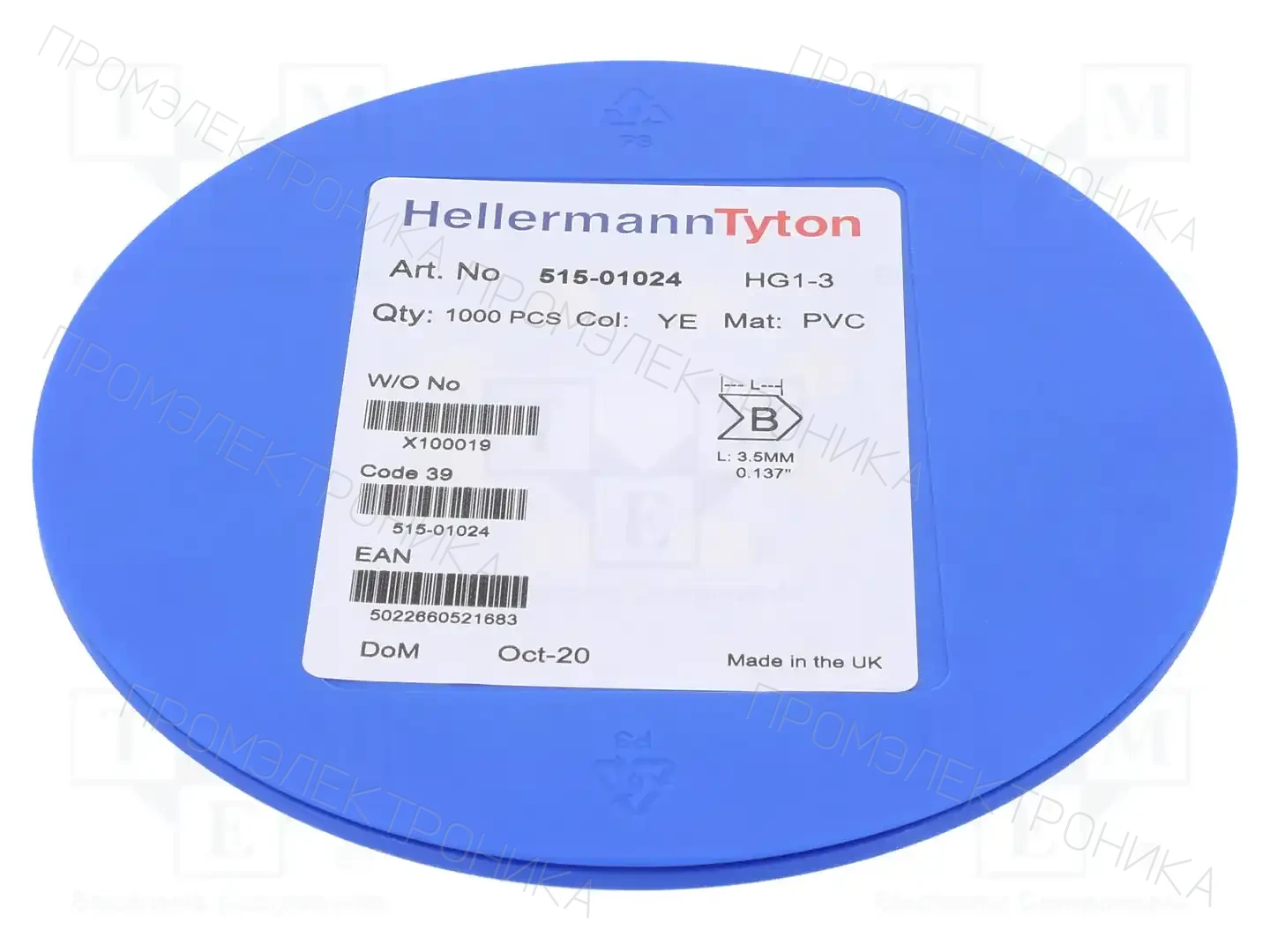 HELLERMANNTYTON 515-01024 — Маркеры проводов
