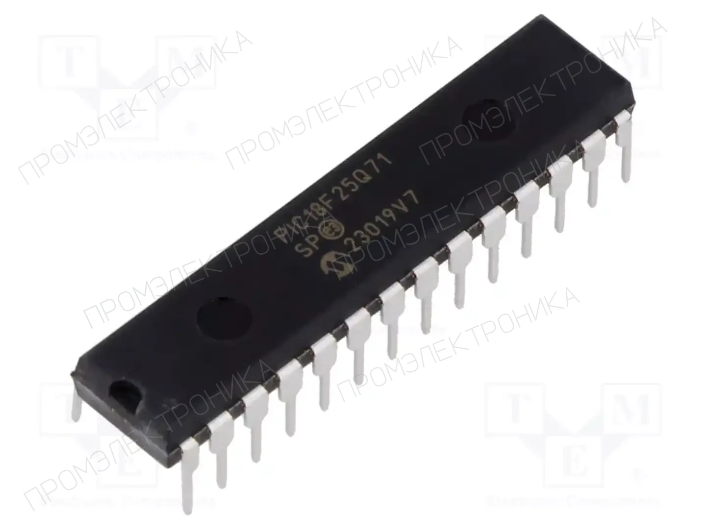 Microchip Technology PIC18F25Q71-I/SP — Линейка PIC 8-bit