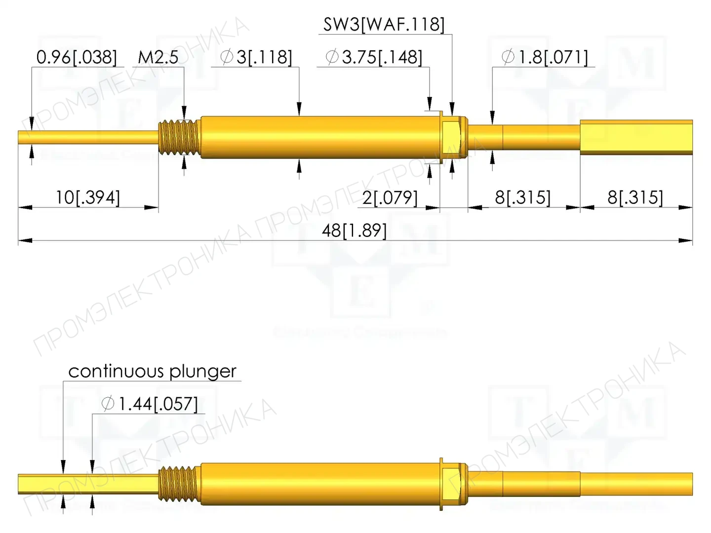 INGUN GKS-803 102 216 A 1502 M — Измерительные щупы